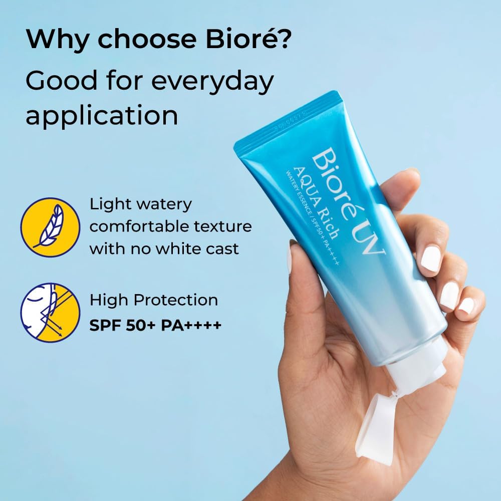 Bioré UV Aqua Rich Watery Essence SPF50+ PA++++ 70g – Image 3