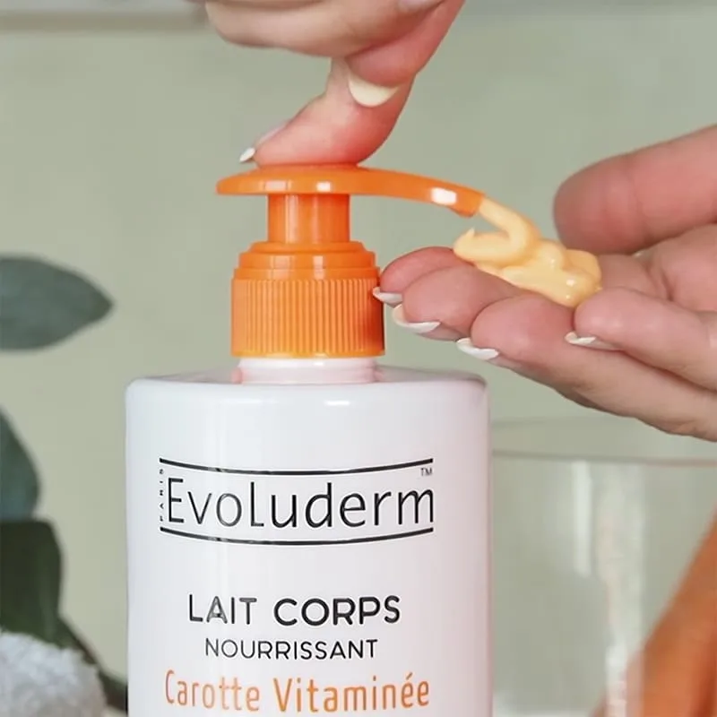 Lait Corps Nourrissant Carotte Vitaminée Evoluderm