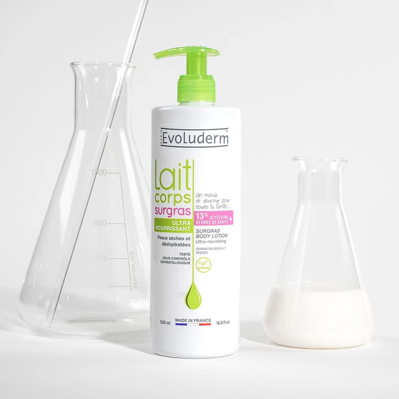 Evoluderm Lait Corps Surgras 500ml – Image 2