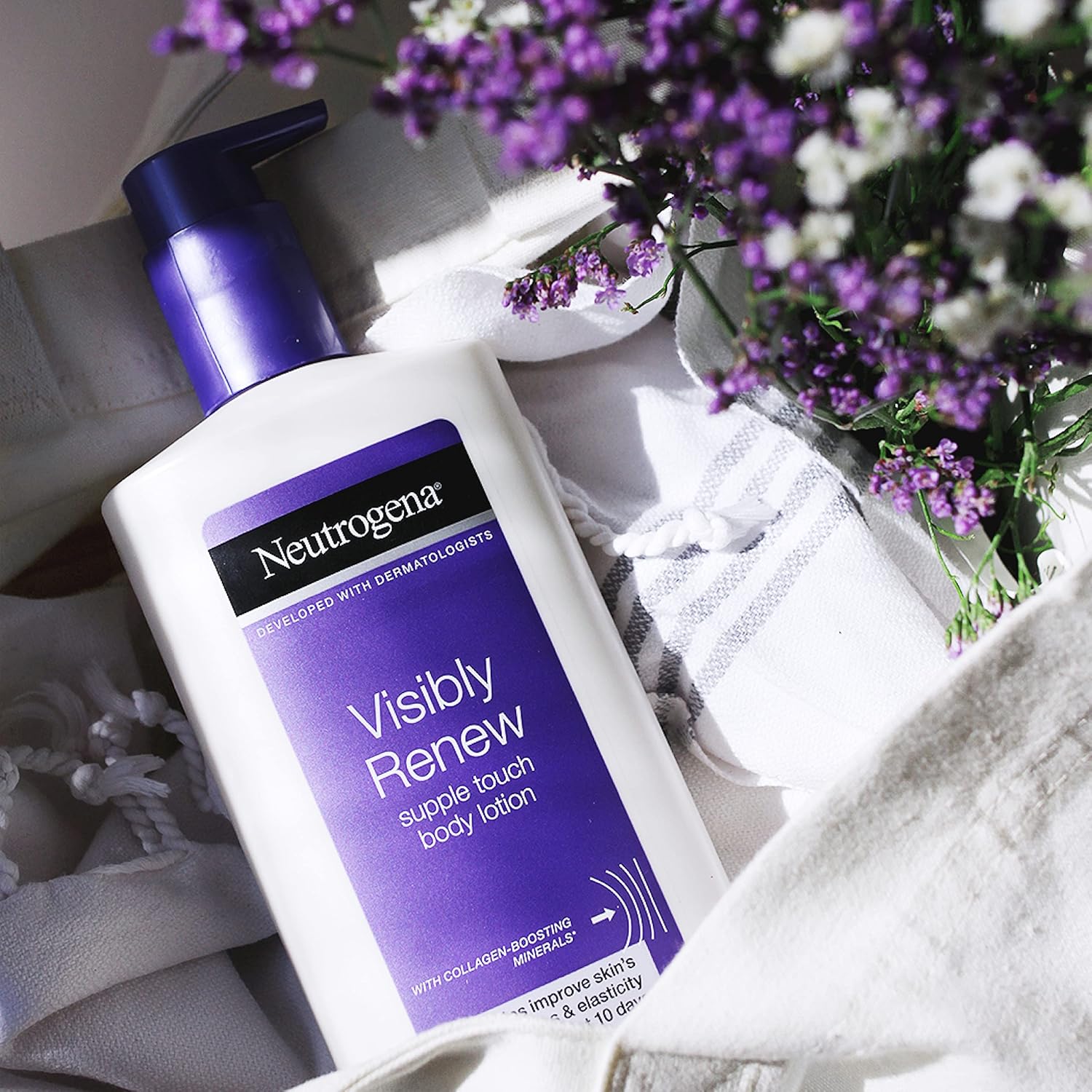 Neutrogena Lait Corps Raffermissant Visibly Renew 400ml – Image 2