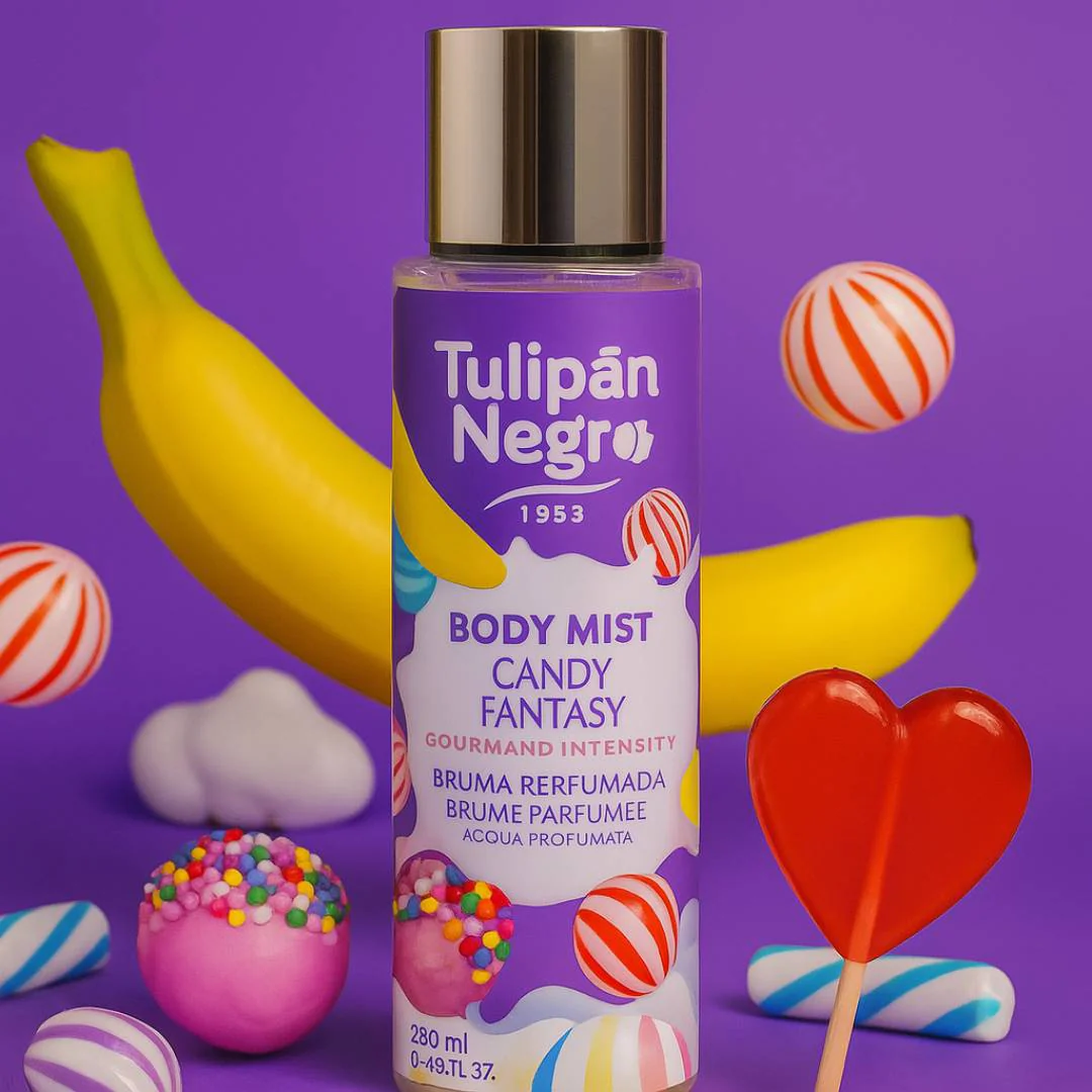 Tulipán Negro Body Mist Candy Fantasy 250ml – Image 2