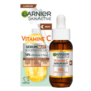 Sérum Nuit Booster d’Éclat Garnier [Vitamine C pure]