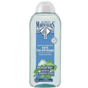Le Petit Marseillais Shampooing Anti-Pelliculaire Menthe Bio 300ml disponible à Dakar Sénégal