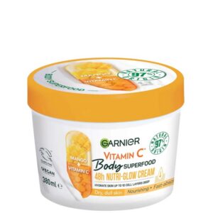 Garnier Body Superfood Crème Corps Nutri-Éclat Mangue et Vitamine C 380ml disponible à Dakar Sénégal