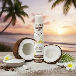 Tulipán Negro Déodorant Spray Coco Pure White 200ml disponible à Dakar Sénégal