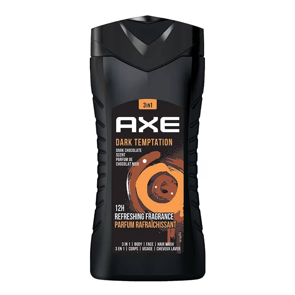 Axe Dark Temptation Gel Douche Homme 3-en-1 250ml disponible à Dakar Sénégal