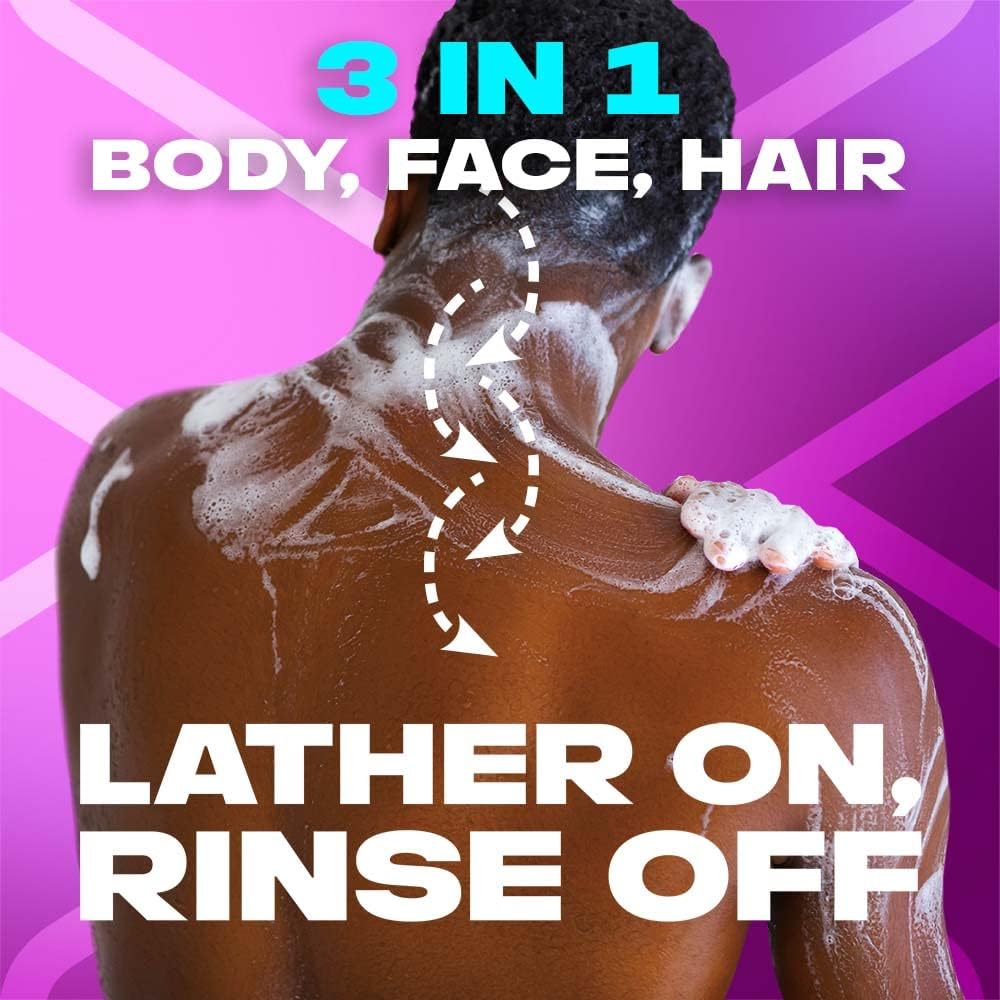Axe Excite Gel Douche 3-en-1 Corps, Visage et Cheveux 250ml – Image 6