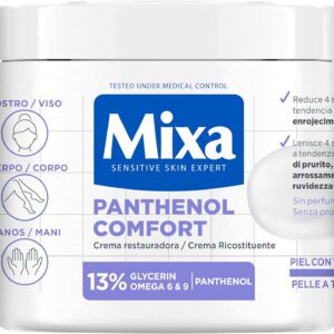 Mixa Crème Panthénol Confort Peaux Sèches et Sensibles 400ml disponible à Dakar Sénégal