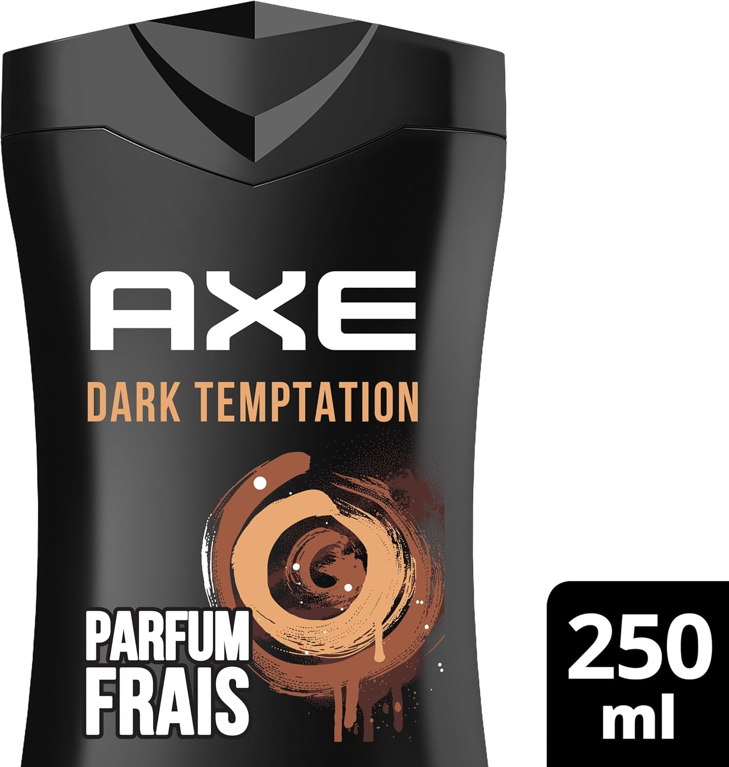 Axe Dark Temptation Gel Douche Homme 3-en-1 Corps, Visage et Cheveux 250ml – Image 2