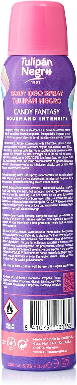 Tulipán Negro Déodorant Spray Candy Fantasy 200ml – Image 3