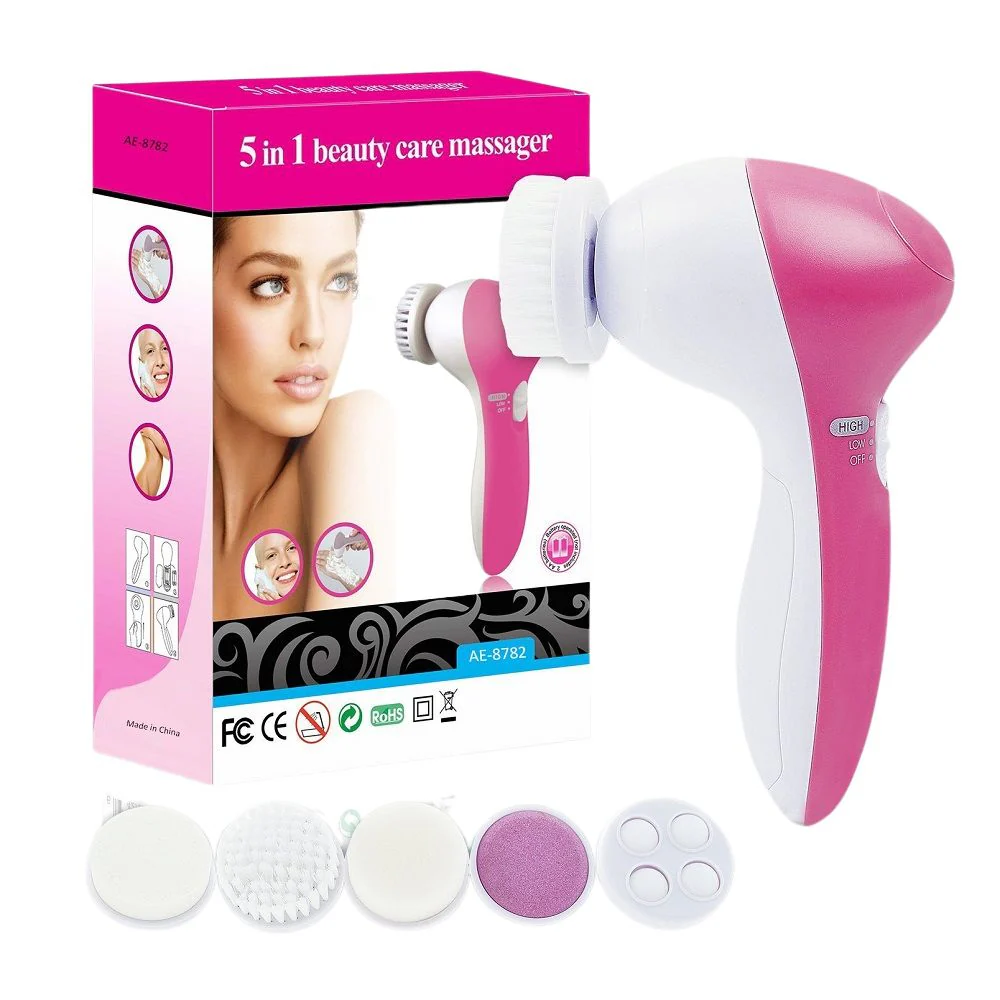 Brosse Nettoyante Visage Électrique 5 en 1 Beauty Care Massager disponible à Dakar Sénégal