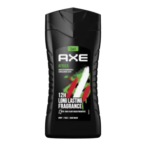 Axe Africa Gel Douche Homme 3-en-1 250ml disponible à Dakar Sénégal