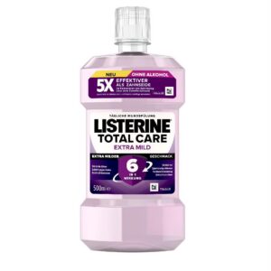 Listerine Total Care Extra Mild Bain de Bouche 500ml disponible à Dakar Sénégal