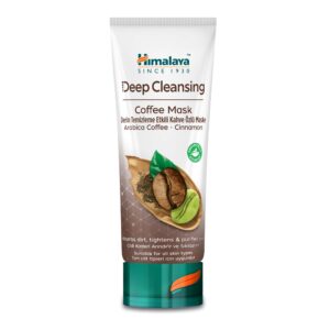 Himalaya Deep Cleansing nettoyant visage au café Arabica et à la cannelle 100 ml.