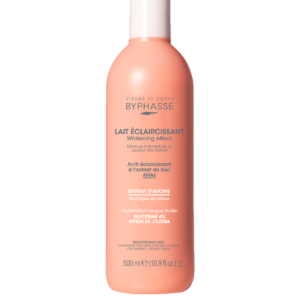 Byphasse Lait Corps Éclaircissant Whitening Effect au Kiwi et à l'Avoine 500 ml.
