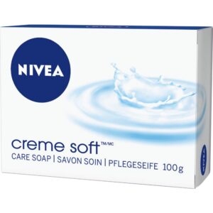 NIVEA Creme Soft Savon Soin à l’huile d’amande 100 g
