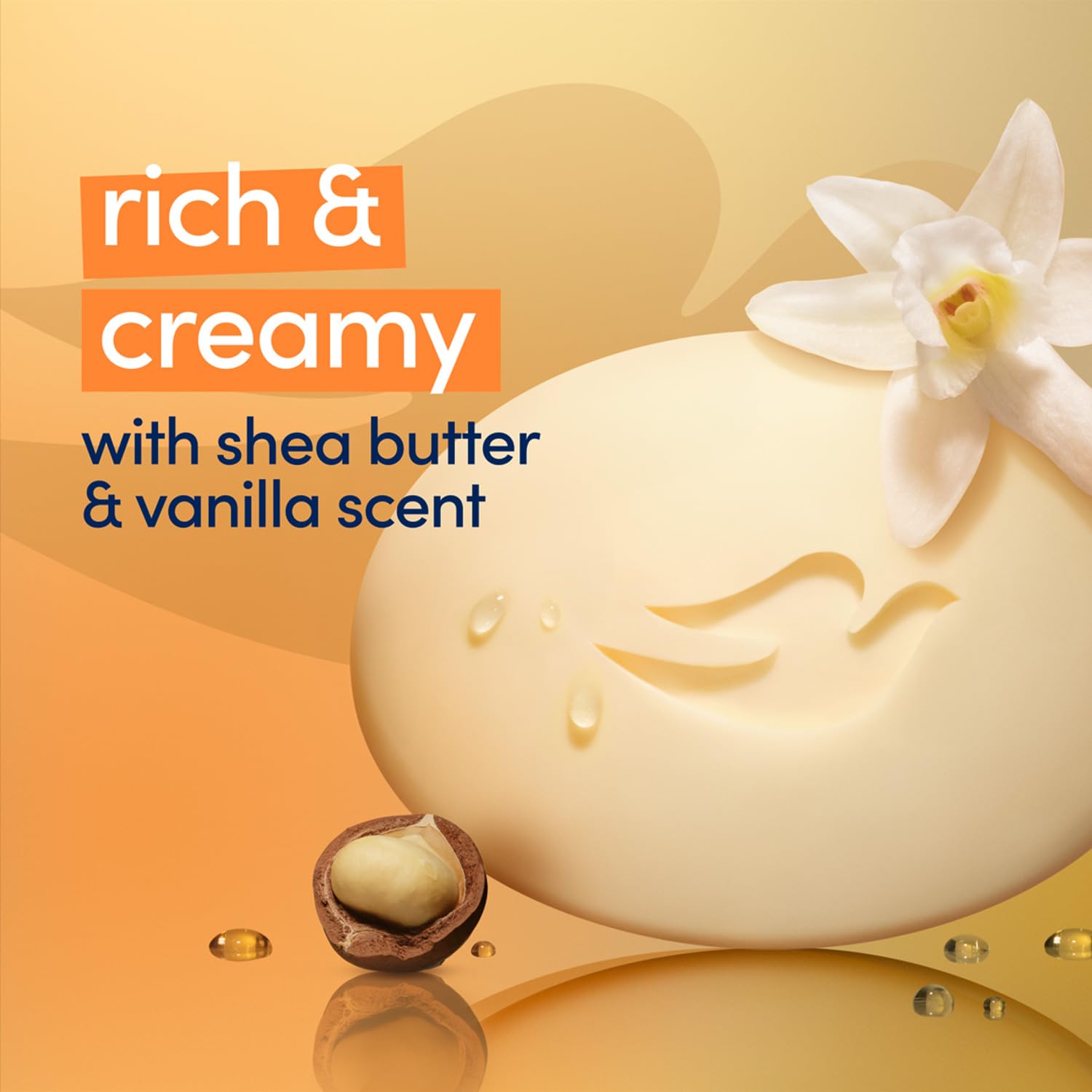 Dove Beauty Bar Pampering Karité – 4 × 90 g – Image 4